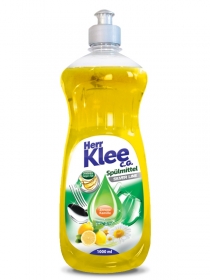 Herr Klee Silver Line Zitrone Kamille 1L средство для мытья посуды с ароматом ромашки и лимона
