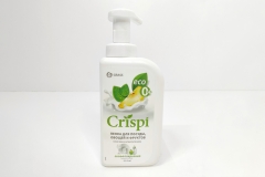 Grass CRISPI средство для мытья посуды пенка с соком груши и экстрактом базилика 550 мл